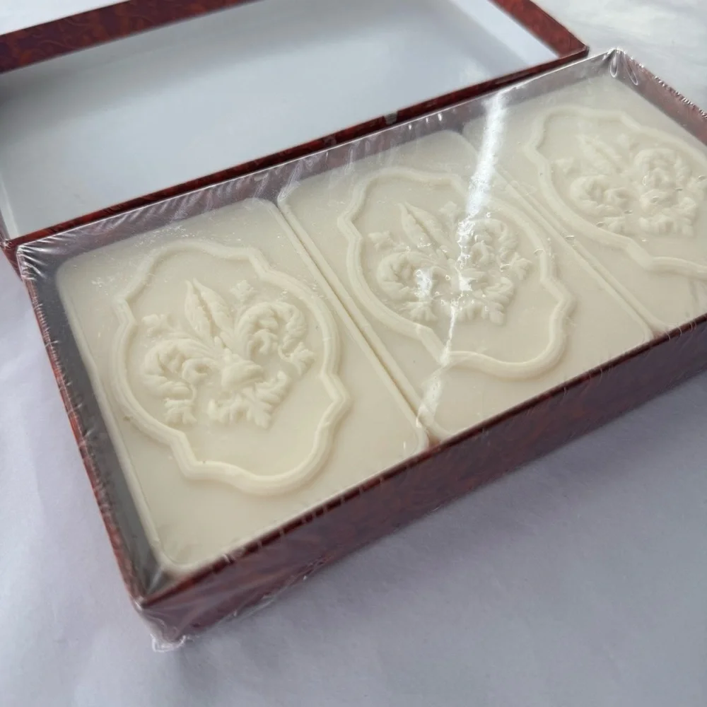 Saponificio Artigianale Fiorentino Cherubs Lavender Scent Soaps 3 Handmade Italy